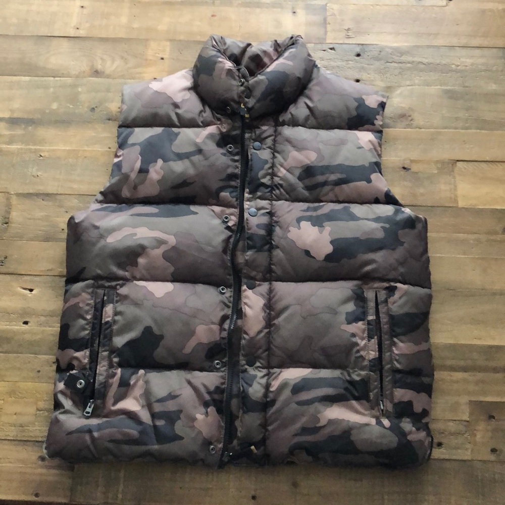 Old Navy camo vest